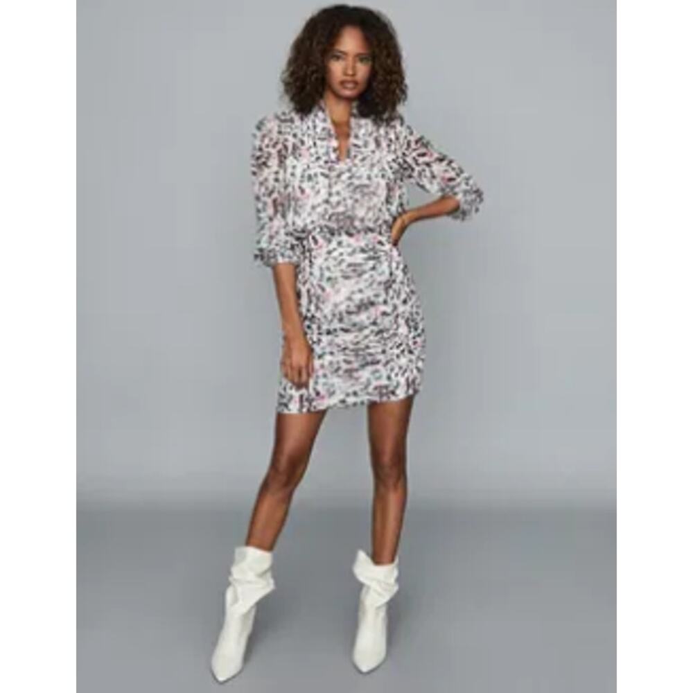 REISS Dakota Floral Printed Dress Size 10